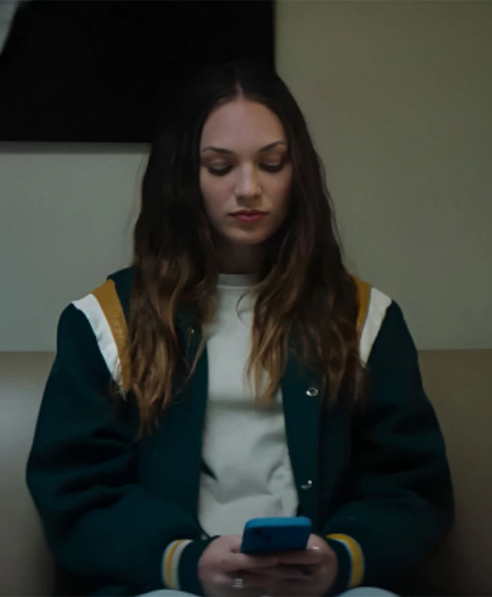 Lindy Fitting In 2024 Green Varsity Jacket Lindy Fitting In 2024 Green Varsity Jacket