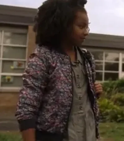 Liyou Abere Locke and Key S2 E2 Floral Bomber Jacket