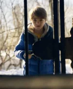 Locke and Key Bode Locke Blue Hooded Puffer Jacket