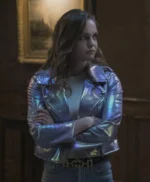 Locke and Key Hallea Jones Shining Leather Jacket