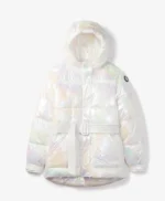 Locke and Key S02 Eden Hawkins Hooded White Jacket