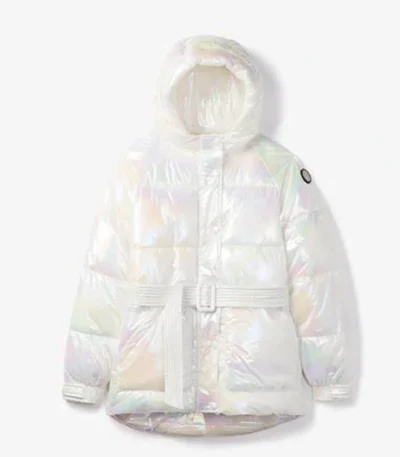 Locke and Key S02 Eden Hawkins Hooded White Jacket
