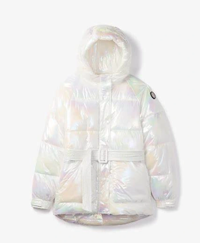 Locke and Key S02 Eden Hawkins Hooded White Jacket Locke and Key S02 Eden Hawkins Hooded White Jacket