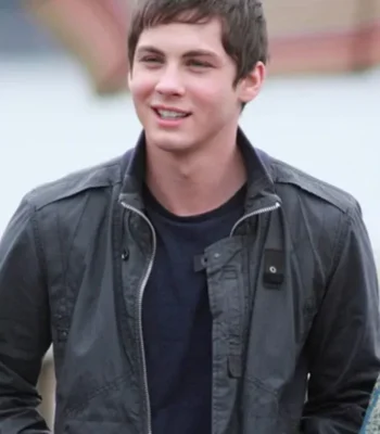 Logan Lerman Percy Jackson: Sea of Monsters Black Jacket