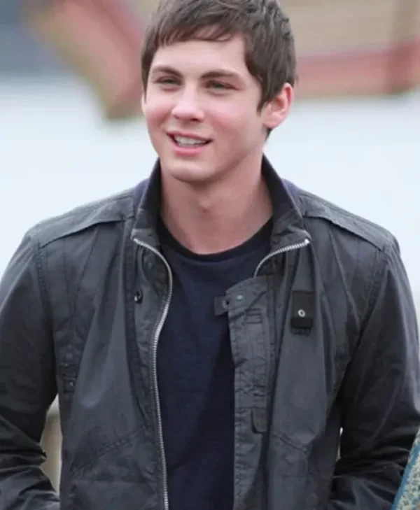 Logan Lerman Percy Jackson: Sea of Monsters Black Jacket