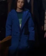 Logan Pierce Mystery on Mistletoe Lane Blue Hooded Jacket