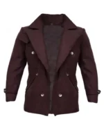 Loki S02 Tom Hiddleston Brown Peacoat