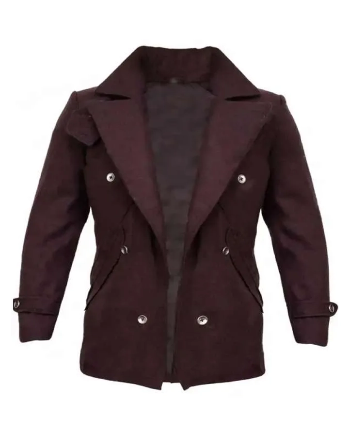 Loki S02 Tom Hiddleston Brown Peacoat Loki S02 Tom Hiddleston Brown Peacoat