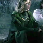 Loki Sylvie Green Trench Coat