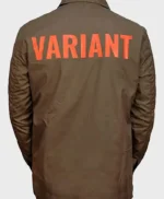 Loki Variant Brown Leather Jacket