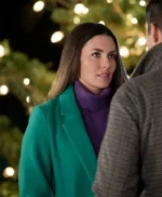 Long Lost Christmas 2022 Taylor Cole Green Coat