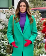 Long Lost Christmas 2022 Taylor Cole Green Coat