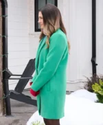 Long Lost Christmas 2022 Taylor Cole Green Coat