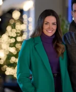 Long Lost Christmas 2022 Taylor Cole Green Coat