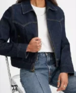 Lou Fleming Heartland Blue Denim Trucker Jacket