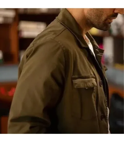 Love 101 Kemal Olive Green Jacket