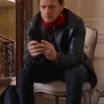 Love Again Rob Burns Black Leather Jacket