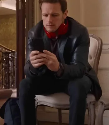 Love Again Rob Burns Black Leather Jacket