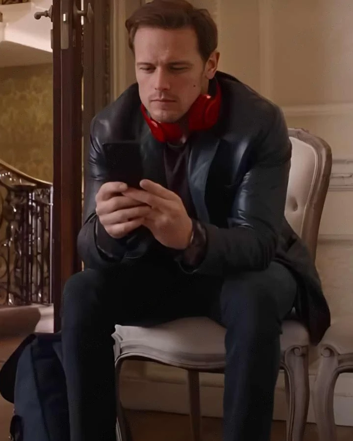 Love Again Rob Burns Black Leather Jacket Love Again Rob Burns Black Leather Jacket