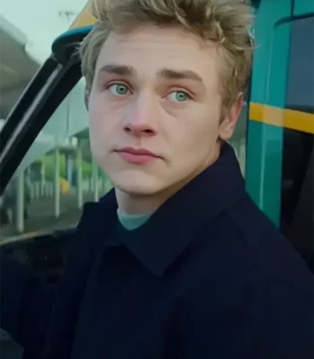 Love At First Sight 2023 Ben Hardy Wool Jacket