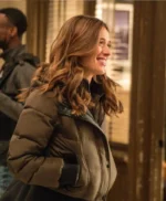 Chicago P.D. S07 Marina Squerciati Black Bomber Jacket