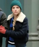 Love Life S01 EP09 Darby Carter Blue Bomber Jacket