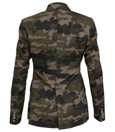 Love Victor S03 Rachel Hilson Camouflage Blazer