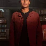 Love Victor Salazar Michael Cimino Burgundy Color Jacket