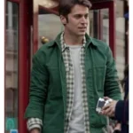 Lucas Bravo Emily In Paris Gabriel Cotton Green Jacket