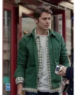 Lucas Bravo Emily In Paris Gabriel Cotton Green Jacket