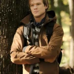 Lucas Till MacGyver S03 Brown Cotton Hooded Jacket