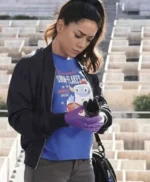 Lucifer Aimee Garcia Bomber Black Jacket