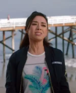 Lucifer Aimee Garcia Bomber Black Jacket