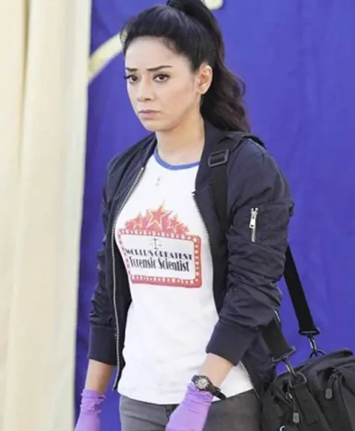 Lucifer Aimee Garcia Bomber Black Jacket Lucifer Aimee Garcia Bomber Black Jacket