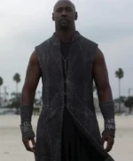 Lucifer Amenadiel Wool Blend Grey Coat
