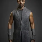 Lucifer Amenadiel Wool Blend Grey Coat