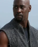 Lucifer Amenadiel Wool Blend Grey Coat