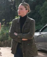 Lucifer Chloe Decker Green Military Cotton Jacket