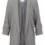 Lucifer Chloe Decker Wool Blend Grey Blazer