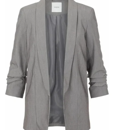 Lucifer Chloe Decker Wool Blend Grey Blazer