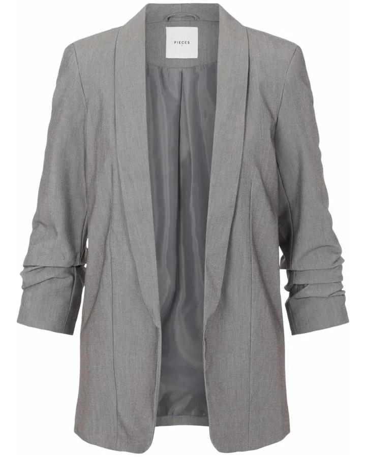 Lucifer Chloe Decker Wool Blend Grey Blazer Lucifer Chloe Decker Wool Blend Grey Blazer