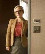 Lucifer S01 Linda Martin Cream Cotton Blazer