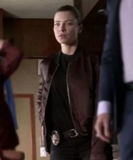 Lucifer S05 Chloe Decker Satin Jacket Lucifer S05 Chloe Decker Satin Jacket