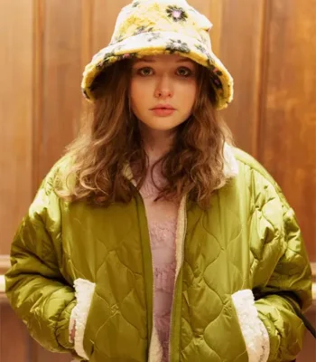 Lucy Only Murders in the Building S02 Quilted Jacket