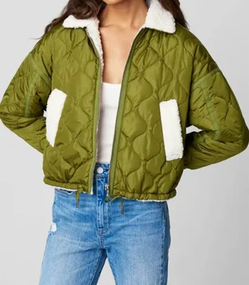 Lucy Only Murders in the Building S02 Quilted Jacket