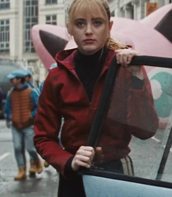 Lucy Stevens Pokémon Detective Pikachu Red Jacket