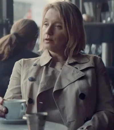 Ludivine Sagnier Lupin Long Cotton Trench Coat