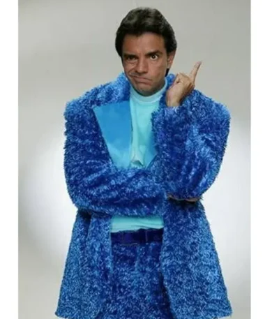 Ludovico P. Luche Blue Fur Suit