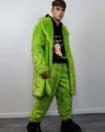 Ludoviquito P. Luche Green Fur Coat