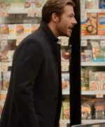 Luke Bracey Holidate Black Mid Length Coat